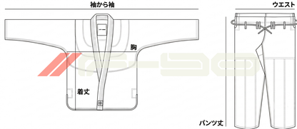 F-90 柔術着 BLK 400GSM